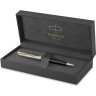 Ручка шариковая PARKER SONNET PREMIUM K537 Metal Black GT M CW2119787